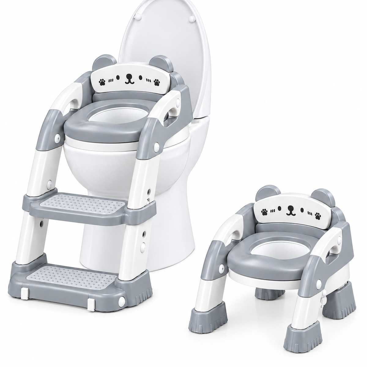 Entrenador de baño Gris